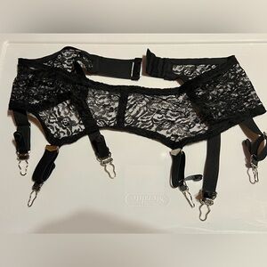 Garter Belt and 6 Pairs of Thigh Highs
